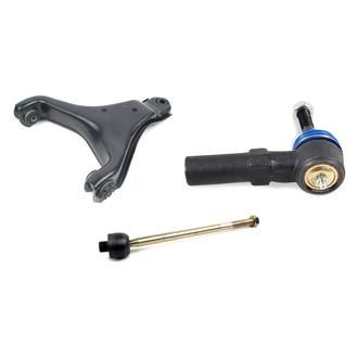 Mevotech® - Supreme™ Front Passenger Side Lower Control Arm and Tie Rod End Kit
