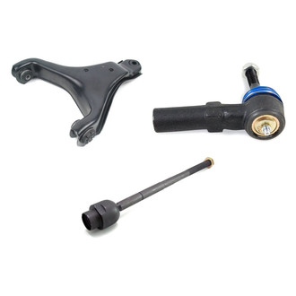 Mevotech® - Supreme™ Front Passenger Side Lower Control Arm and Tie Rod End Kit
