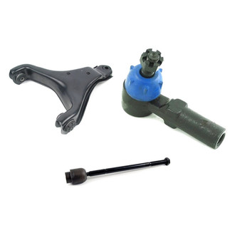 Mevotech® - Supreme™ Front Passenger Side Lower Control Arm and Tie Rod End Kit