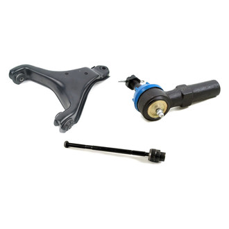 Mevotech® - Supreme™ Front Passenger Side Lower Control Arm and Tie Rod End Kit