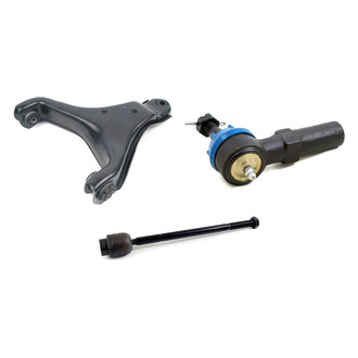 Mevotech® - Supreme™ Front Passenger Side Lower Control Arm and Tie Rod End Kit