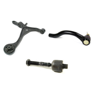 Mevotech® - Supreme™ Front Passenger Side Lower Control Arm and Tie Rod End Kit