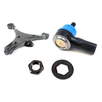 Mevotech® - Supreme™ Front Passenger Side Lower Control Arm and Tie Rod End Kit