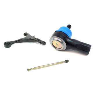 Mevotech® - Supreme™ Front Passenger Side Lower Control Arm and Tie Rod End Kit