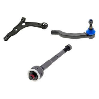 Mevotech® - Supreme™ Front Passenger Side Lower Control Arm and Tie Rod End Kit