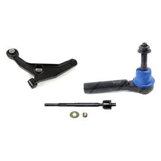 Mevotech® - Supreme™ Front Passenger Side Lower Control Arm and Tie Rod End Kit
