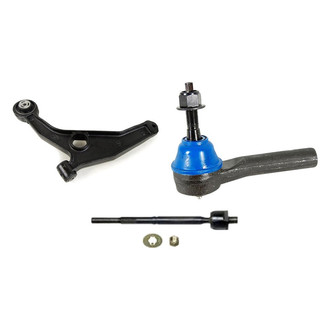 Mevotech® - Supreme™ Front Passenger Side Lower Control Arm and Tie Rod End Kit