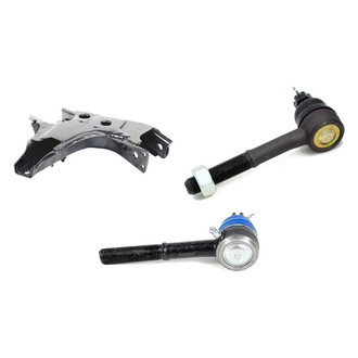 Mevotech® - Supreme™ Front Passenger Side Lower Control Arm and Tie Rod End Kit