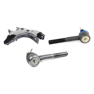 Mevotech® - Supreme™ Front Passenger Side Lower Control Arm and Tie Rod End Kit