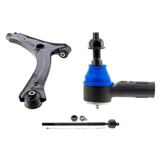 Mevotech® - Supreme™ Front Passenger Side Lower Control Arm and Tie Rod End Kit