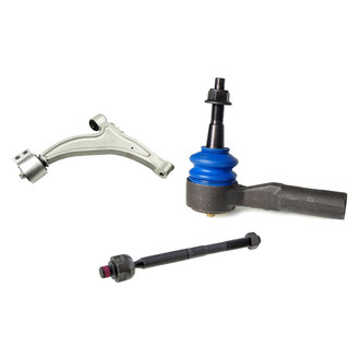 Mevotech® - Supreme™ Front Passenger Side Lower Control Arm and Tie Rod End Kit