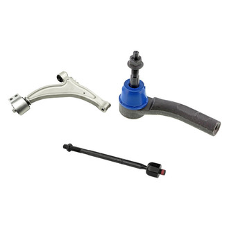 Mevotech® - Supreme™ Front Passenger Side Lower Control Arm and Tie Rod End Kit