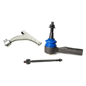 Mevotech® - Supreme™ Front Passenger Side Lower Control Arm and Tie Rod End Kit