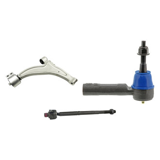 Mevotech® - Supreme™ Front Passenger Side Lower Control Arm and Tie Rod End Kit