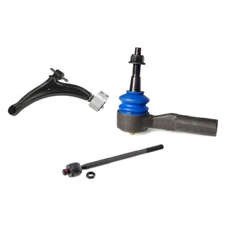 Mevotech® - Supreme™ Front Passenger Side Lower Control Arm and Tie Rod End Kit