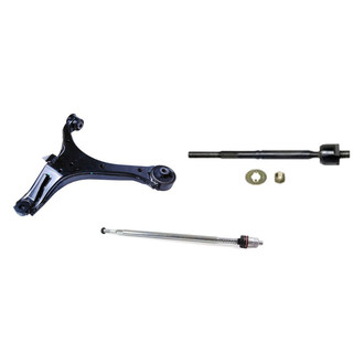 Mevotech® - Supreme™ Front Passenger Side Lower Control Arm and Tie Rod End Kit