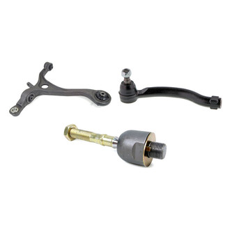 Mevotech® - Supreme™ Front Passenger Side Lower Control Arm and Tie Rod End Kit