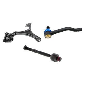 Mevotech® - Supreme™ Front Passenger Side Lower Control Arm and Tie Rod End Kit