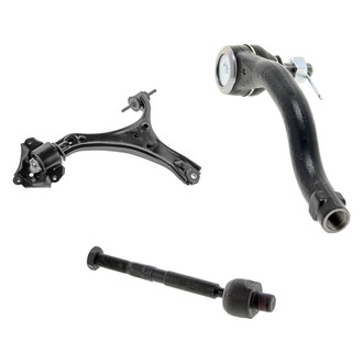 Mevotech® - Supreme™ Front Passenger Side Lower Control Arm and Tie Rod End Kit
