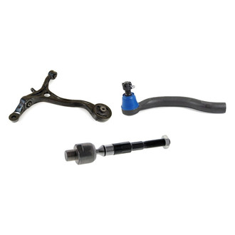 Mevotech® - Supreme™ Front Passenger Side Lower Control Arm and Tie Rod End Kit