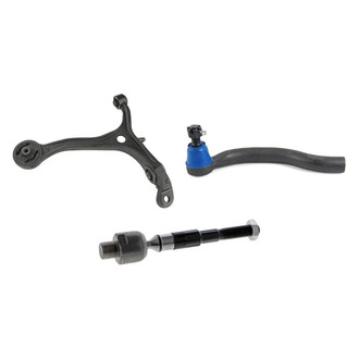 Mevotech® - Supreme™ Front Passenger Side Lower Control Arm and Tie Rod End Kit