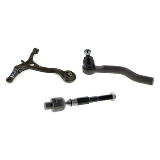 Mevotech® - Supreme™ Front Passenger Side Lower Control Arm and Tie Rod End Kit