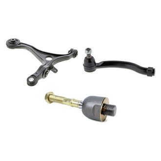 Mevotech® - Supreme™ Front Passenger Side Lower Control Arm and Tie Rod End Kit