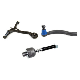 Mevotech® - Supreme™ Front Passenger Side Lower Control Arm and Tie Rod End Kit