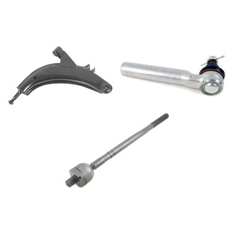 Mevotech® - Supreme™ Front Passenger Side Lower Control Arm and Tie Rod End Kit