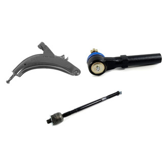 Mevotech® - Supreme™ Front Passenger Side Lower Control Arm and Tie Rod End Kit