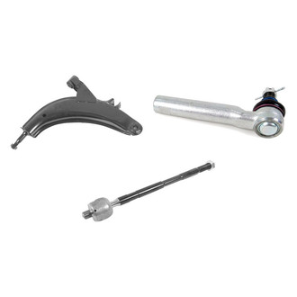 Mevotech® - Supreme™ Front Passenger Side Lower Control Arm and Tie Rod End Kit