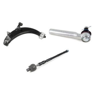 Mevotech® - Supreme™ Front Passenger Side Lower Control Arm and Tie Rod End Kit