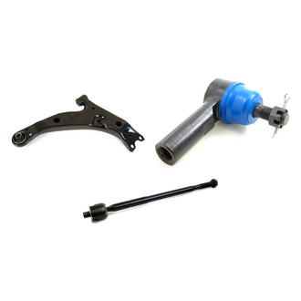 Mevotech® - Supreme™ Front Passenger Side Lower Control Arm and Tie Rod End Kit