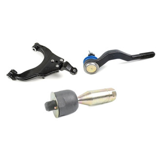 Mevotech® - Supreme™ Front Passenger Side Lower Control Arm and Tie Rod End Kit