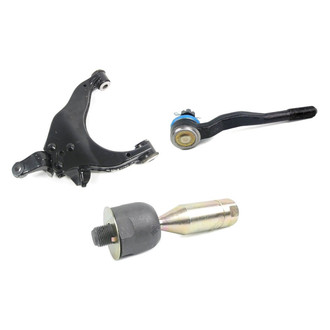 Mevotech® - Supreme™ Front Passenger Side Lower Control Arm and Tie Rod End Kit