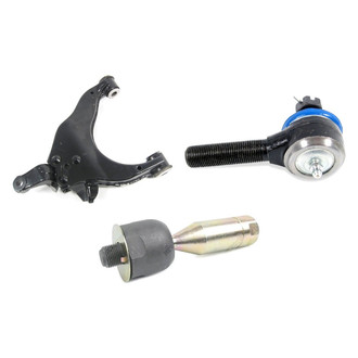 Mevotech® - Supreme™ Front Passenger Side Lower Control Arm and Tie Rod End Kit