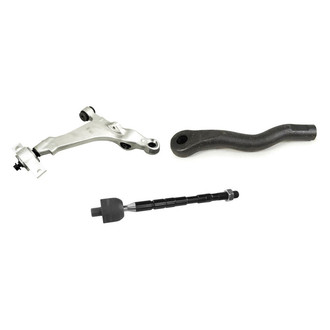 Mevotech® - Supreme™ Front Passenger Side Lower Control Arm and Tie Rod End Kit