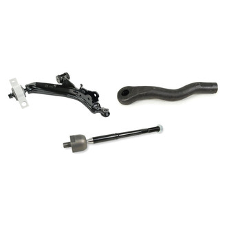 Mevotech® - Supreme™ Front Passenger Side Lower Control Arm and Tie Rod End Kit