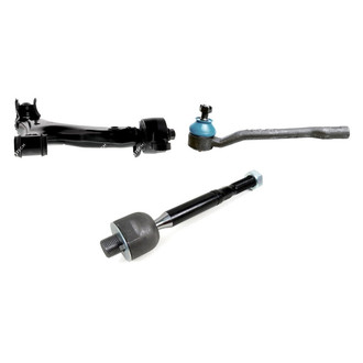 Mevotech® - Supreme™ Front Passenger Side Lower Control Arm and Tie Rod End Kit