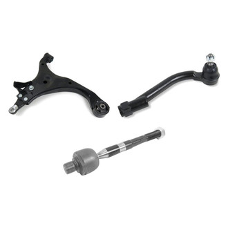 Mevotech® - Supreme™ Front Passenger Side Lower Control Arm and Tie Rod End Kit