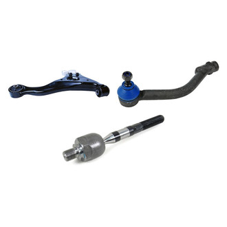 Mevotech® - Supreme™ Front Passenger Side Lower Control Arm and Tie Rod End Kit