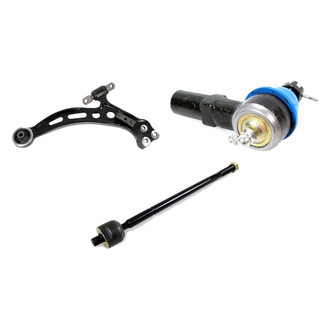 Mevotech® - Supreme™ Front Passenger Side Lower Control Arm and Tie Rod End Kit