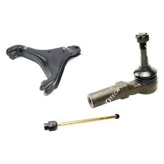 Mevotech® - Original Grade™ Front Passenger Side Lower Control Arm and Tie Rod End Kit