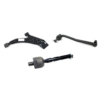 Mevotech® - Original Grade™ Front Passenger Side Lower Control Arm and Tie Rod End Kit