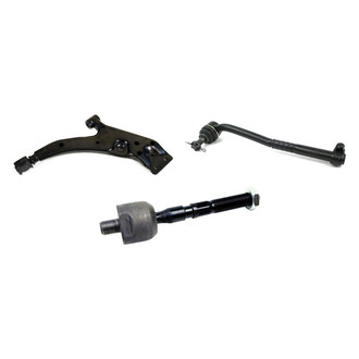 Mevotech® - Original Grade™ Front Passenger Side Lower Control Arm and Tie Rod End Kit