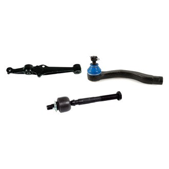 Mevotech® - Original Grade™ Front Passenger Side Lower Control Arm and Tie Rod End Kit