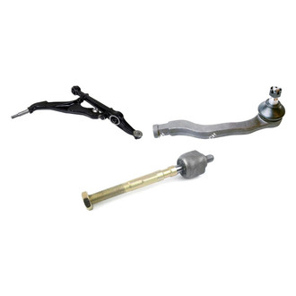 Mevotech® - Original Grade™ Front Passenger Side Lower Control Arm and Tie Rod End Kit