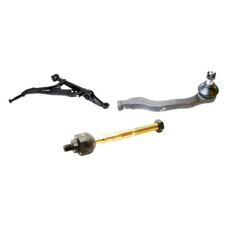 Mevotech® - Original Grade™ Front Passenger Side Lower Control Arm and Tie Rod End Kit