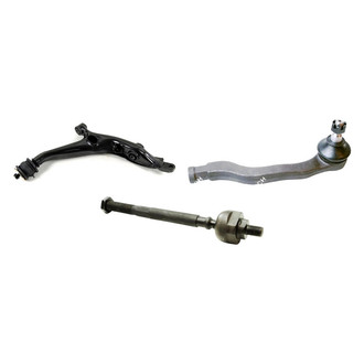 Mevotech® - Original Grade™ Front Passenger Side Lower Control Arm and Tie Rod End Kit