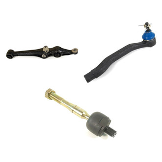 Mevotech® - Original Grade™ Front Passenger Side Lower Control Arm and Tie Rod End Kit